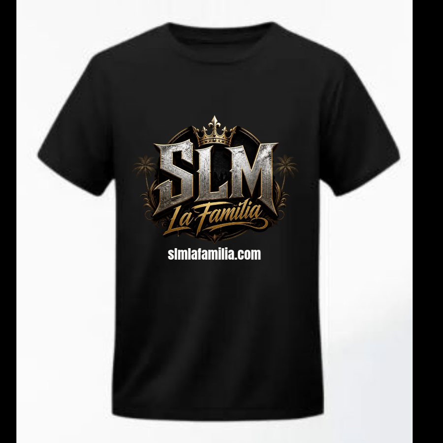 SLM La Familia logo tee, black